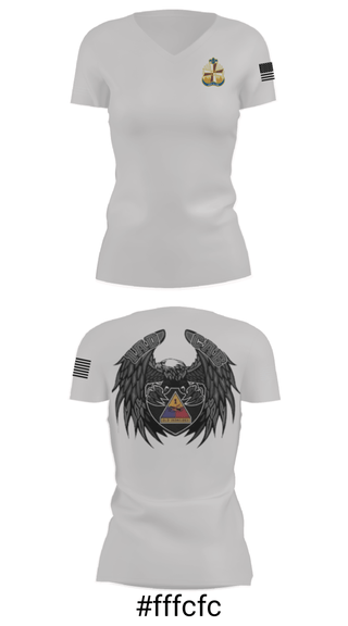 Women's Short Sleeve Vneck Shirt, , Army, Teamtime, Team time, sublimation, custom sports apparel, team uniforms, spirit wear, spiritwear, sports uniforms, custom shirts, team store, custom team store, fundraiser sports, apparel fundraiser