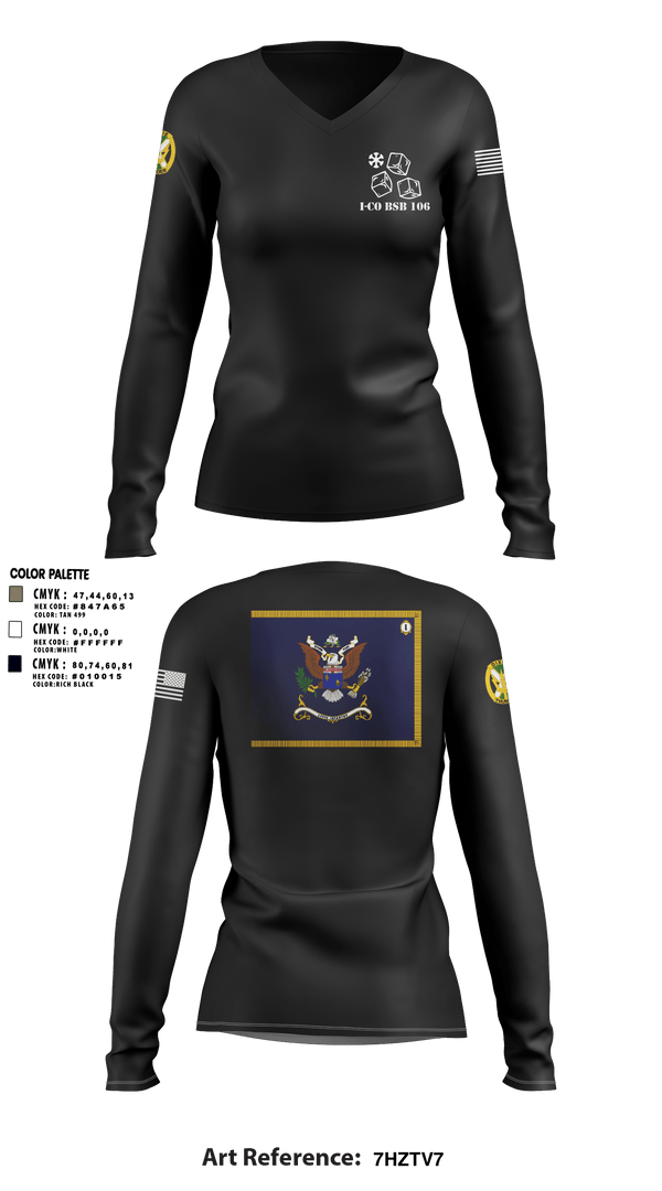 Women's Long Sleeve Vneck Shirt, , Army, Teamtime, Team time, sublimation, custom sports apparel, team uniforms, spirit wear, spiritwear, sports uniforms, custom shirts, team store, custom team store, fundraiser sports, apparel fundraiser