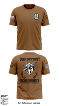 USS Detroit 43379409 Short Sleeve Performance Shirt - 49