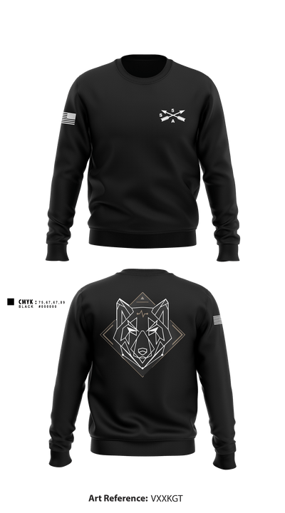 Alpha Company, 5th GSB 40097456 Crew Neck Sweatshirt - 2