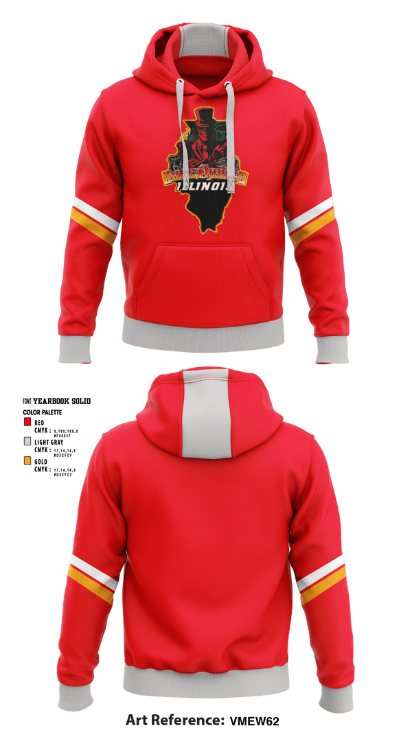 Hoodie, Buccaholics Illinois, Football, Teamtime, Team time, sublimation, custom sports apparel, team uniforms, spirit wear, spiritwear, sports uniforms, custom shirts, team store, custom team store, fundraiser sports, apparel fundraiser