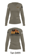 MSSC Essayons 2 48058860 Women's Long Sleeve V-neck Shirt - 41