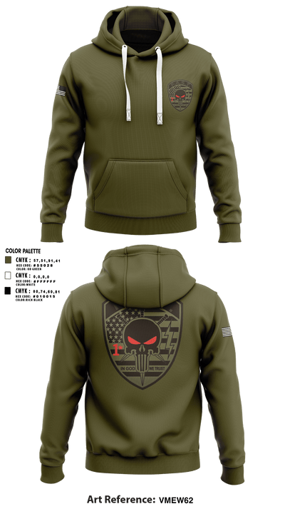 Fugitive apprehension street team 89256534 Hoodie - 1