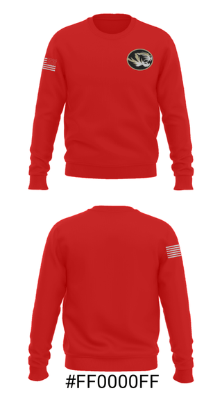 Crew Neck Sweatshirt, Harry S Truman High School Cheer, Cheer, Teamtime, Team time, sublimation, custom sports apparel, team uniforms, spirit wear, spiritwear, sports uniforms, custom shirts, team store, custom team store, fundraiser sports, apparel fundraiser