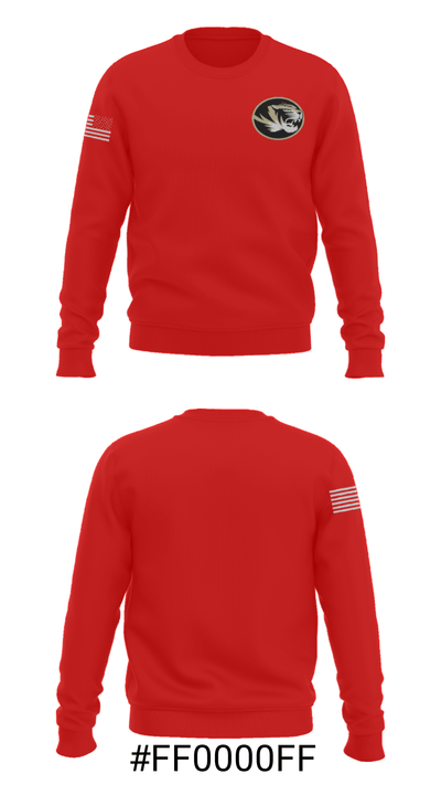 Harry S Truman High School Cheer 53004655 Crew Neck Sweatshirt - 12