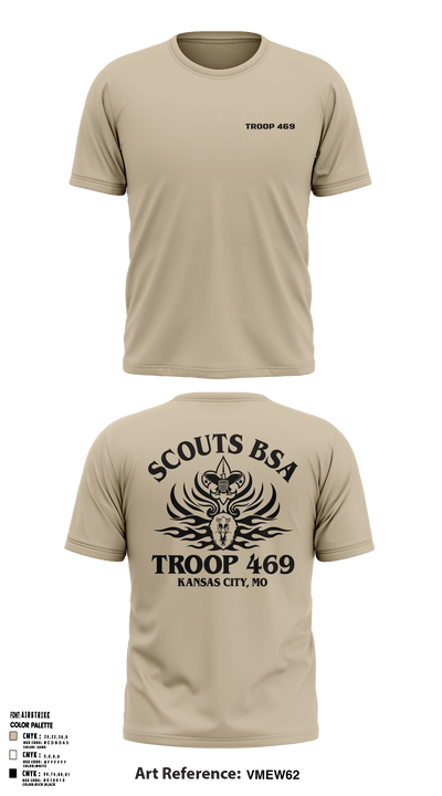 Troop 469 41351414 Short Sleeve Performance Shirt - 2