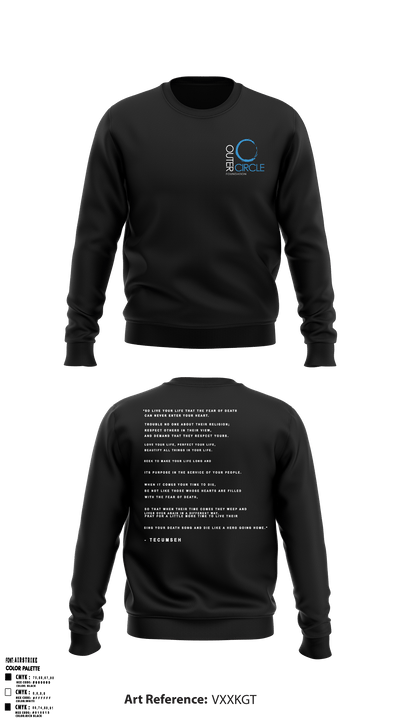 Outer Circle Foundation 46090524 Crew Neck Sweatshirt - 1