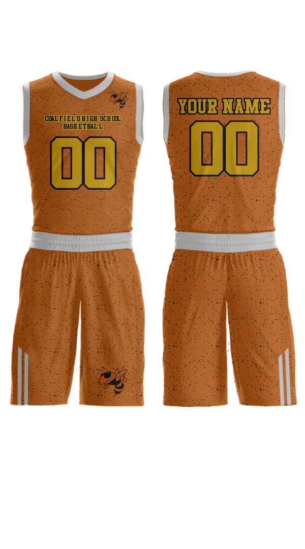 Womens Reversible Basketball Jersey, Coalfield High School Basketball, Women's Basketball, Teamtime, Team time, sublimation, custom sports apparel, team uniforms, spirit wear, spiritwear, sports uniforms, custom shirts, team store, custom team store, fundraiser sports, apparel fundraiser