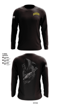 BASHER PLATOON 6768225 Long Sleeve Performance Shirt - 1