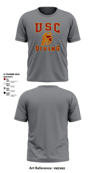Short Sleeve Performance Shirt, University Of Southern California Diving, Spirit Store, Teamtime, Team time, sublimation, custom sports apparel, team uniforms, spirit wear, spiritwear, sports uniforms, custom shirts, team store, custom team store, fundraiser sports, apparel fundraiser