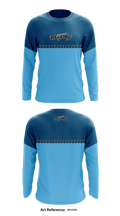 MOUNTAIN RANGE HIGH SCHOOL 39679914 Old School Cotton Feel Fabric Long Sleeve Performance Shirt - 5