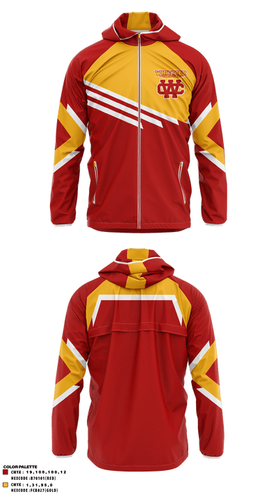 Whittier Christian High School 9909221 Windbreaker - 1
