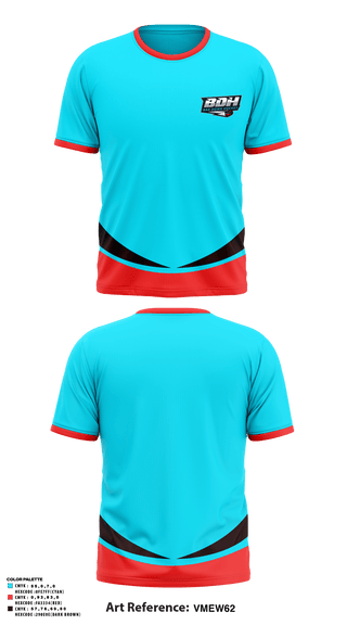 Short Sleeve Performance Shirt, BarDown Hockey, , Teamtime, Team time, sublimation, custom sports apparel, team uniforms, spirit wear, spiritwear, sports uniforms, custom shirts, team store, custom team store, fundraiser sports, apparel fundraiser