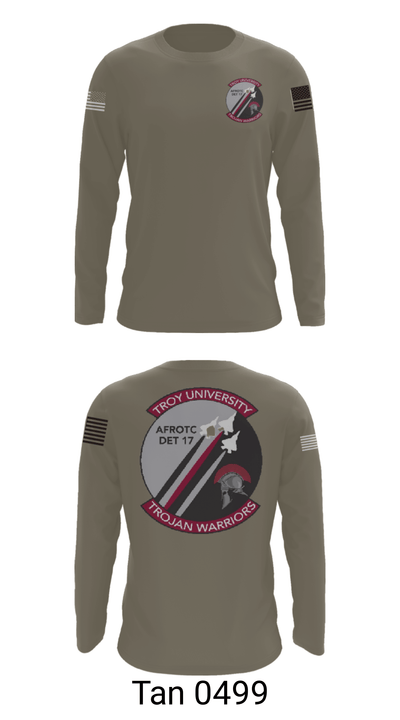 Detachment 017 95318088 Long Sleeve Performance Shirt - 17