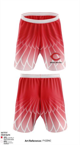 Athletic Shorts With Pockets, Caseville Junior High School Volleyball, Women's Volleyball, Teamtime, Team time, sublimation, custom sports apparel, team uniforms, spirit wear, spiritwear, sports uniforms, custom shirts, team store, custom team store, fundraiser sports, apparel fundraiser