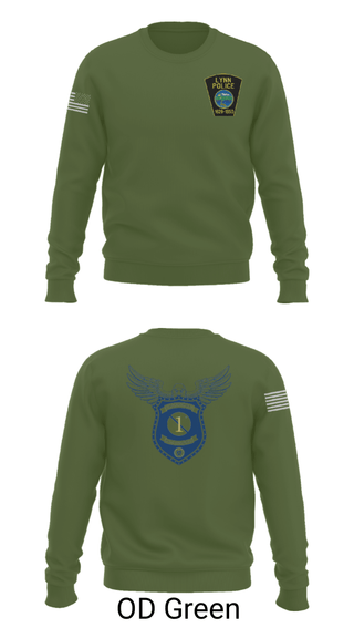 Crew Neck Sweatshirt, , Police, Teamtime, Team time, sublimation, custom sports apparel, team uniforms, spirit wear, spiritwear, sports uniforms, custom shirts, team store, custom team store, fundraiser sports, apparel fundraiser