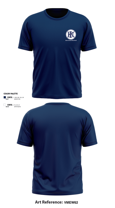 Kent Island Baseball 20036051 Short Sleeve Performance Shirt - 1
