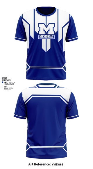 Short Sleeve Performance Shirt, Memorial High School, Spirit Store, Teamtime, Team time, sublimation, custom sports apparel, team uniforms, spirit wear, spiritwear, sports uniforms, custom shirts, team store, custom team store, fundraiser sports, apparel fundraiser