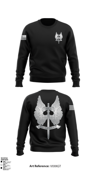 Crew Neck Sweatshirt, , Police, Teamtime, Team time, sublimation, custom sports apparel, team uniforms, spirit wear, spiritwear, sports uniforms, custom shirts, team store, custom team store, fundraiser sports, apparel fundraiser
