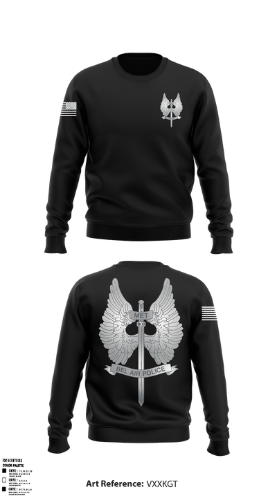 Mobile Enforcement Team 91212317 Crew Neck Sweatshirt - 1