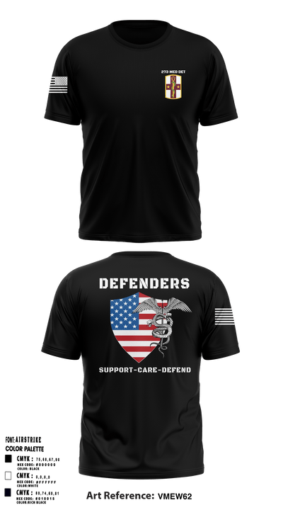 273 Med Det 13365684 Short Sleeve Performance Shirt - 1