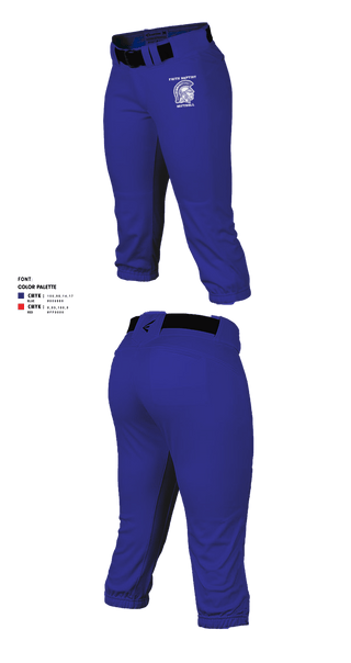 Softball Pants, Faith Baptist High School Softball, Softball, Teamtime, Team time, sublimation, custom sports apparel, team uniforms, spirit wear, spiritwear, sports uniforms, custom shirts, team store, custom team store, fundraiser sports, apparel fundraiser