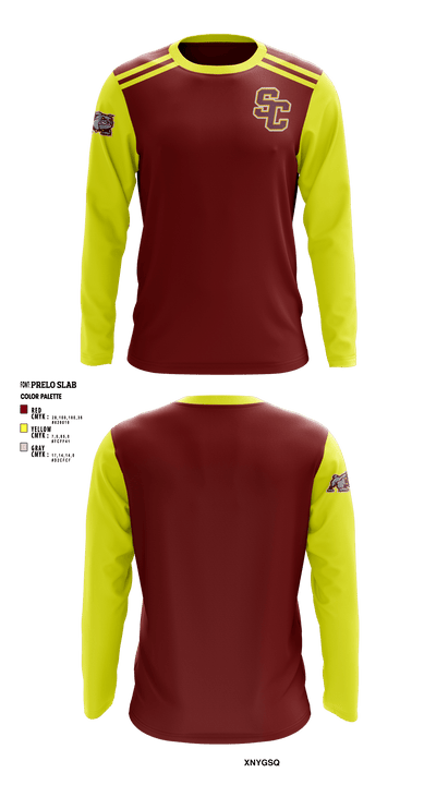 St. Cloud Bulldogs 79211252 Long Sleeve Performance Shirt - 1