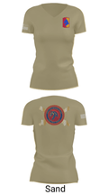 HHB 138th FAB 6085057 Women's Short Sleeve V-neck Shirt - 44