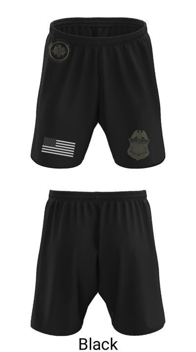 Border Patrol 70763119 Athletic Shorts With Pockets - 27