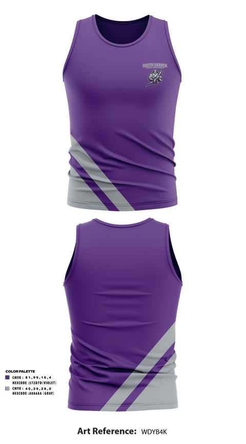 Tank Top, South Garner High School Track and Field, Track & Field, Teamtime, Team time, sublimation, custom sports apparel, team uniforms, spirit wear, spiritwear, sports uniforms, custom shirts, team store, custom team store, fundraiser sports, apparel fundraiser