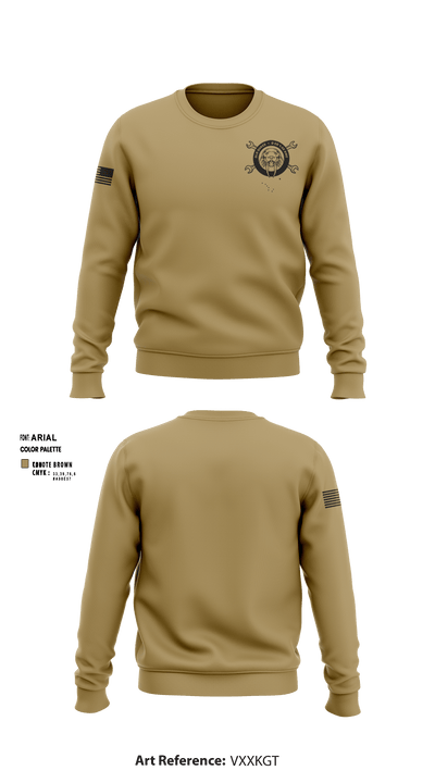 Delta Co. 1-52 14795663 Crew Neck Sweatshirt - 3