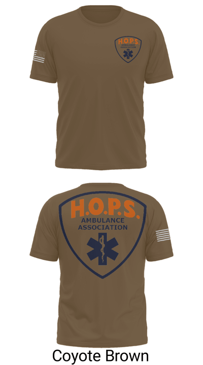 HOPS EMS 88989109 Short Sleeve Performance Shirt - 32