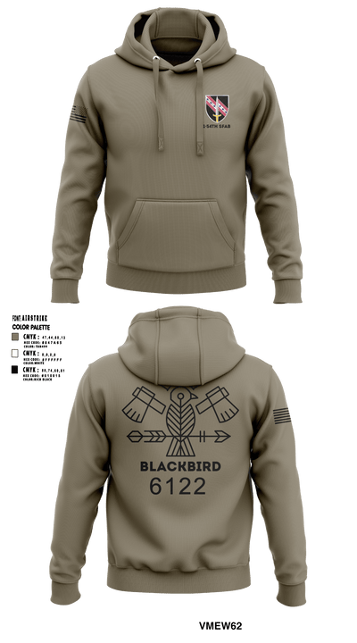 Bco 1/54th SFAB 95205956 Hoodie - 7