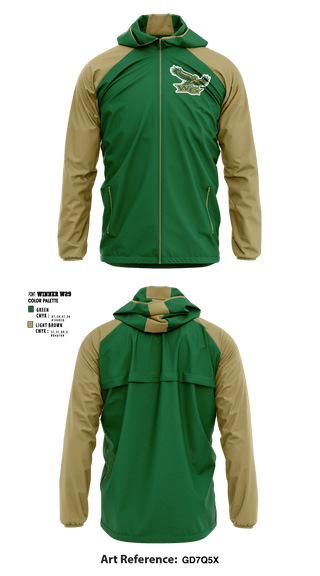 Windbreaker, Woodward-Granger Middle School, Spirit Store, Teamtime, Team time, sublimation, custom sports apparel, team uniforms, spirit wear, spiritwear, sports uniforms, custom shirts, team store, custom team store, fundraiser sports, apparel fundraiser