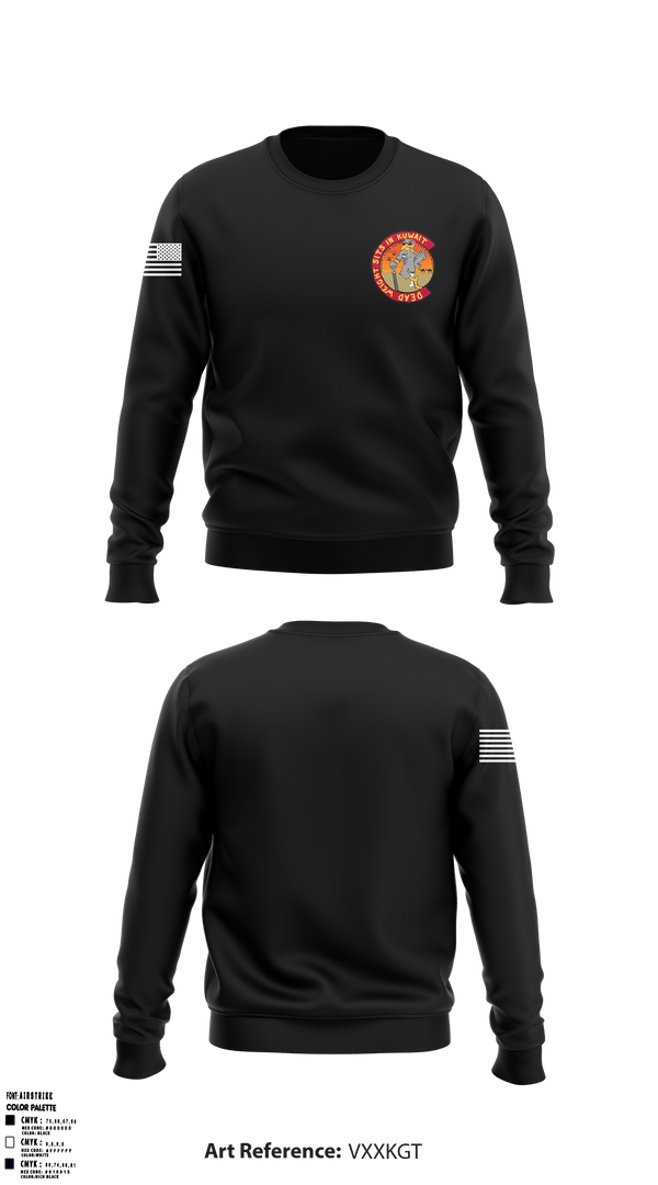 Crew Neck Sweatshirt, , Army, Teamtime, Team time, sublimation, custom sports apparel, team uniforms, spirit wear, spiritwear, sports uniforms, custom shirts, team store, custom team store, fundraiser sports, apparel fundraiser