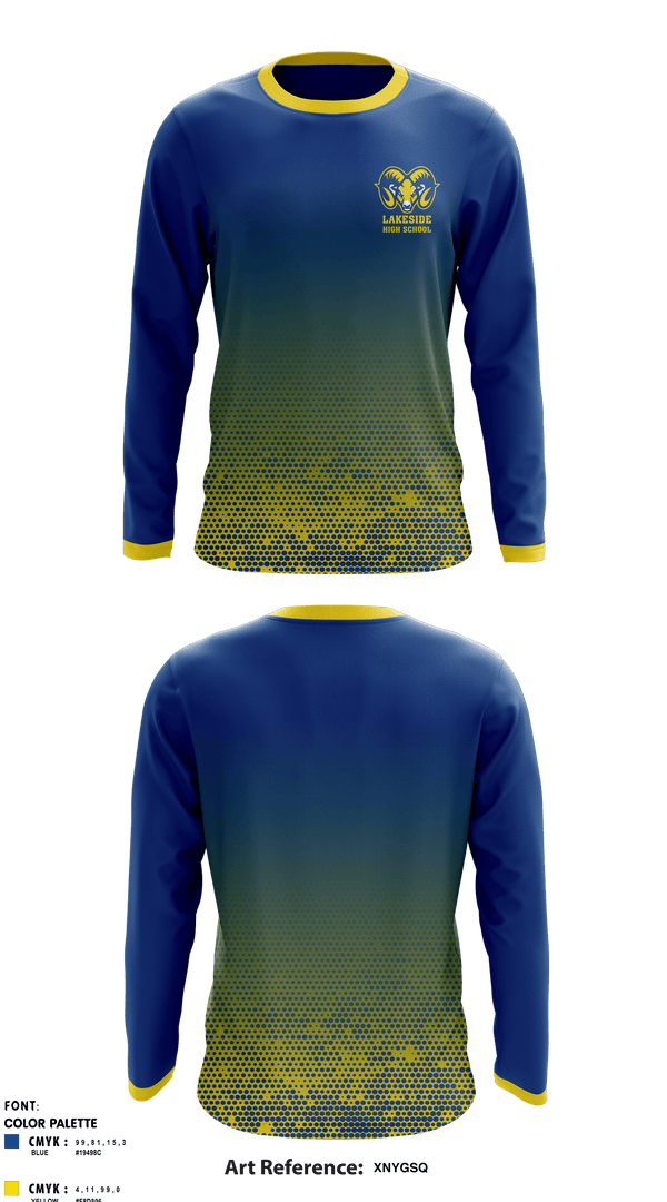 Long Sleeve Performance Shirt, Lakeside High School Arkansas, School Spirit Store, Teamtime, Team time, sublimation, custom sports apparel, team uniforms, spirit wear, spiritwear, sports uniforms, custom shirts, team store, custom team store, fundraiser sports, apparel fundraiser