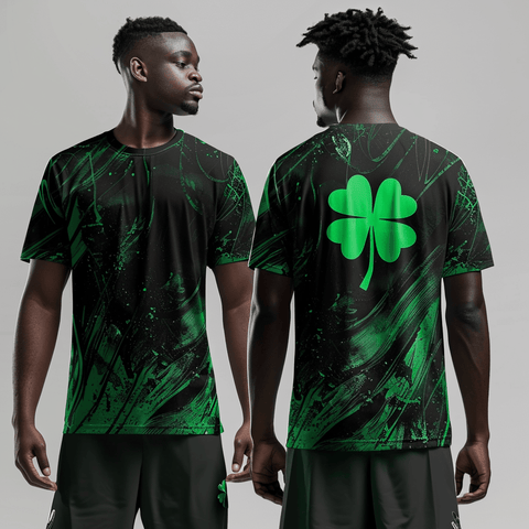 Short Sleeve Performance Shirt, Shamrocks Basketball, Men's Basketball, Teamtime, Team time, sublimation, custom sports apparel, team uniforms, spirit wear, spiritwear, sports uniforms, custom shirts, team store, custom team store, fundraiser sports, apparel fundraiser