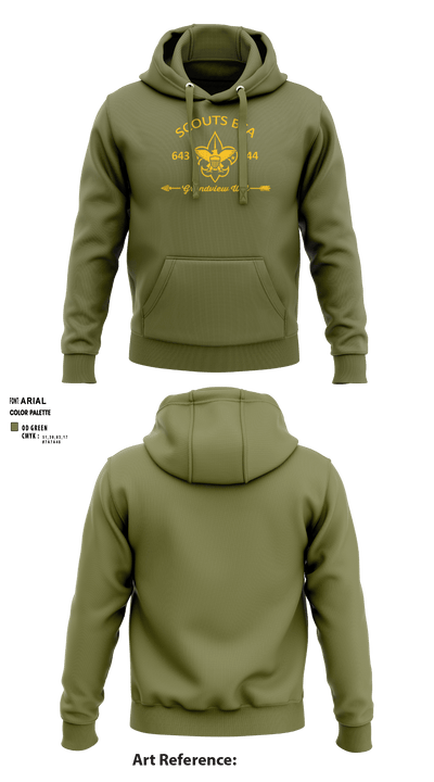 BSA Scouts 30546872 Hoodie - 2