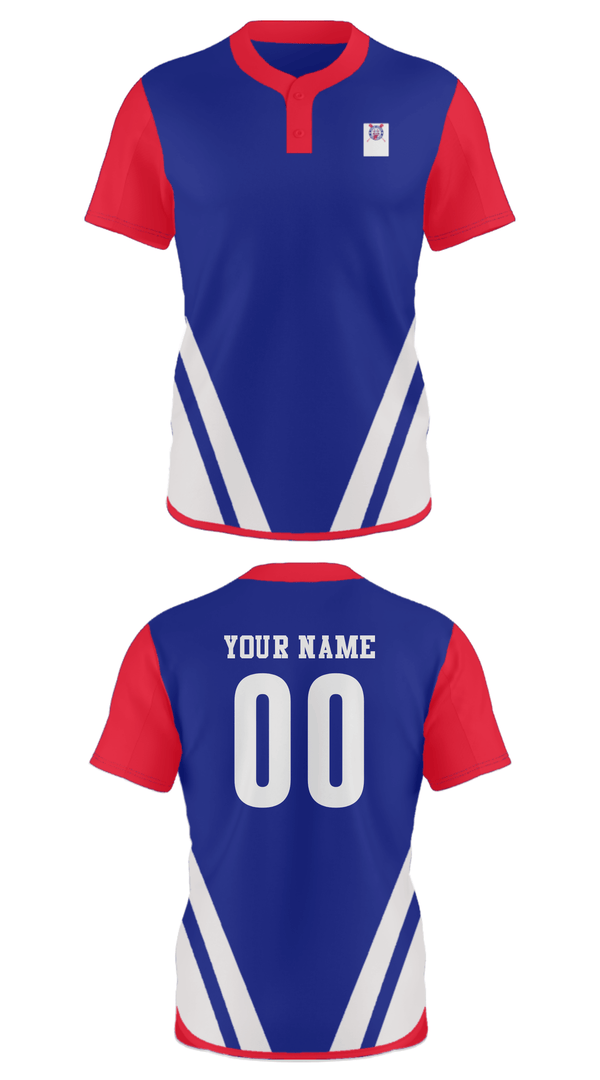 Two Button Softball Jersey, Scared Hitless, Softball, Teamtime, Team time, sublimation, custom sports apparel, team uniforms, spirit wear, spiritwear, sports uniforms, custom shirts, team store, custom team store, fundraiser sports, apparel fundraiser