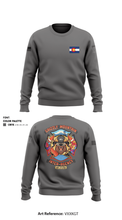 TERRACOTTA WILDLAND CREW 59814356 Crew Neck Sweatshirt - 3