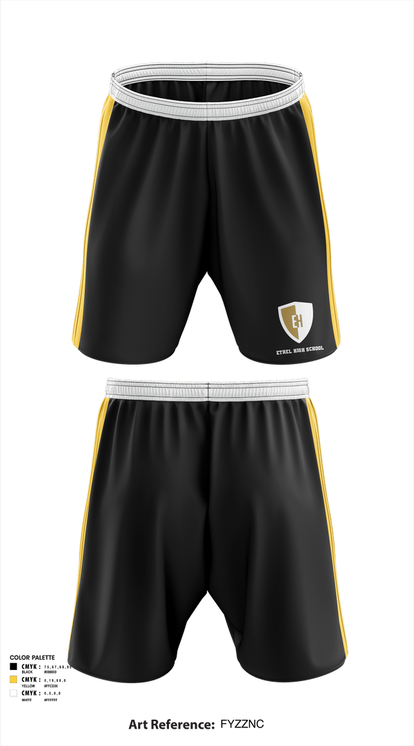 Athletic Shorts With Pockets, Ethel High School, Spirit Store, Teamtime, Team time, sublimation, custom sports apparel, team uniforms, spirit wear, spiritwear, sports uniforms, custom shirts, team store, custom team store, fundraiser sports, apparel fundraiser