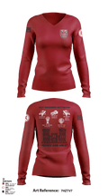 411th Engineer Battalion 54213256 Women's Long Sleeve V-neck Shirt - 14