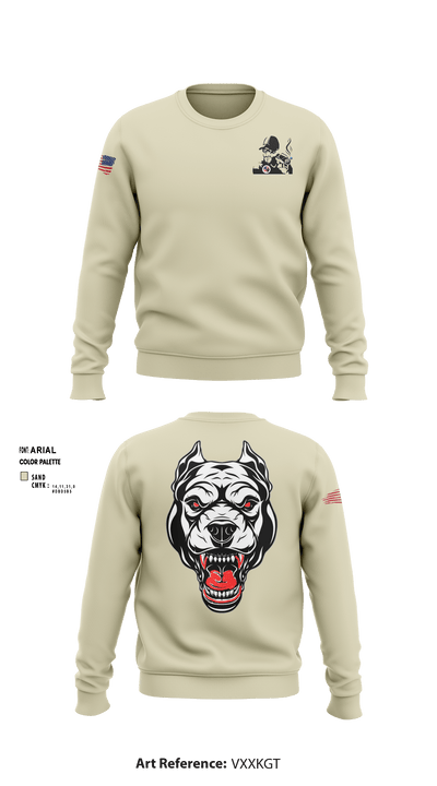 Oscar Golf Charlie Tango 24434143 Crew Neck Sweatshirt - 5