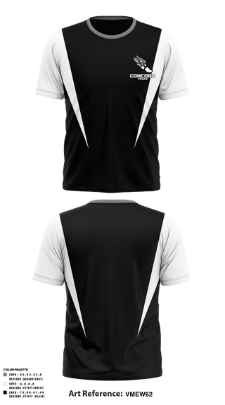 Short Sleeve Performance Shirt, Concord High School Track, Cross Country, Teamtime, Team time, sublimation, custom sports apparel, team uniforms, spirit wear, spiritwear, sports uniforms, custom shirts, team store, custom team store, fundraiser sports, apparel fundraiser