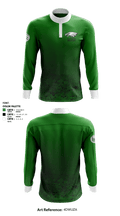 Flat Rock Middle School Wrestling 75387294 Quarter Zip Jacket - 1
