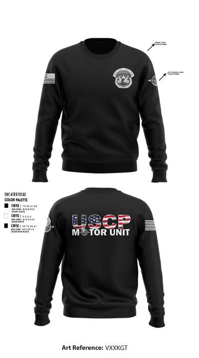 MOTOR UNIT 1828 8601121 Crew Neck Sweatshirt - 4