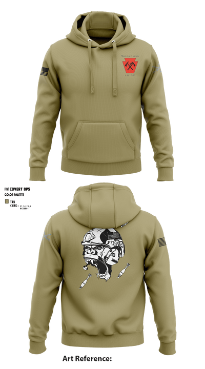 1-111th IN BN 37171288 Hoodie - 4