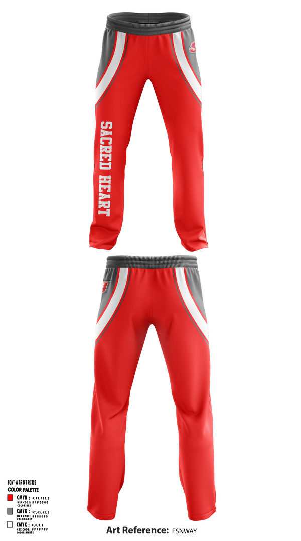 Sweatpants, Sacred Heart University Basketball, Women's Basketball, Teamtime, Team time, sublimation, custom sports apparel, team uniforms, spirit wear, spiritwear, sports uniforms, custom shirts, team store, custom team store, fundraiser sports, apparel fundraiser