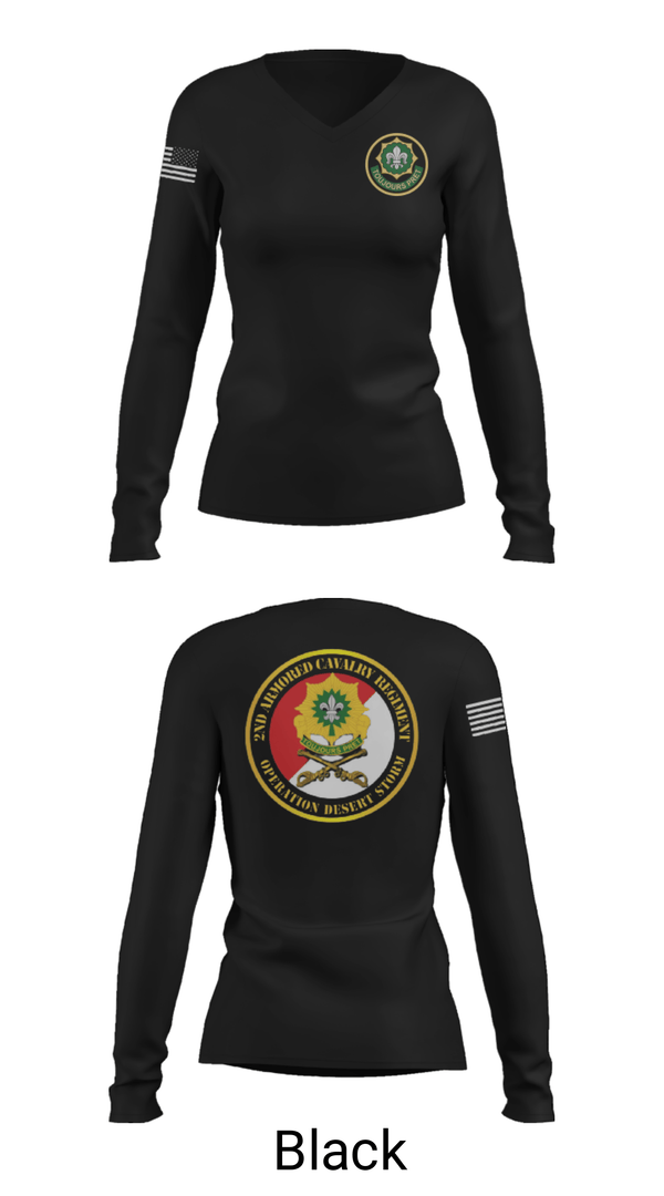 Women's Long Sleeve Vneck Shirt, , Army, Teamtime, Team time, sublimation, custom sports apparel, team uniforms, spirit wear, spiritwear, sports uniforms, custom shirts, team store, custom team store, fundraiser sports, apparel fundraiser