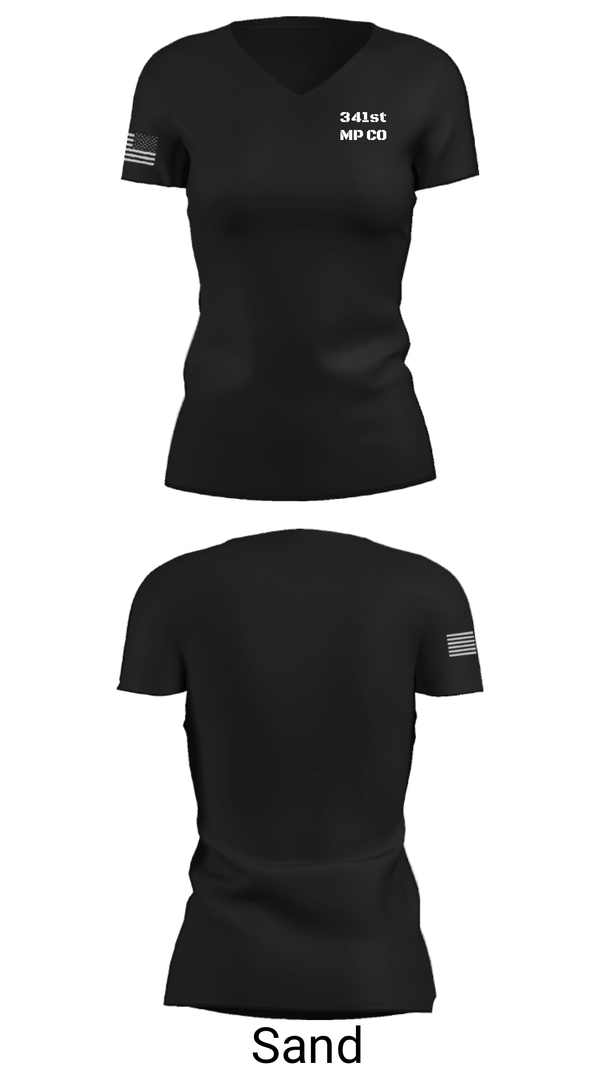 Women's Short Sleeve Vneck Shirt, , Army, Teamtime, Team time, sublimation, custom sports apparel, team uniforms, spirit wear, spiritwear, sports uniforms, custom shirts, team store, custom team store, fundraiser sports, apparel fundraiser